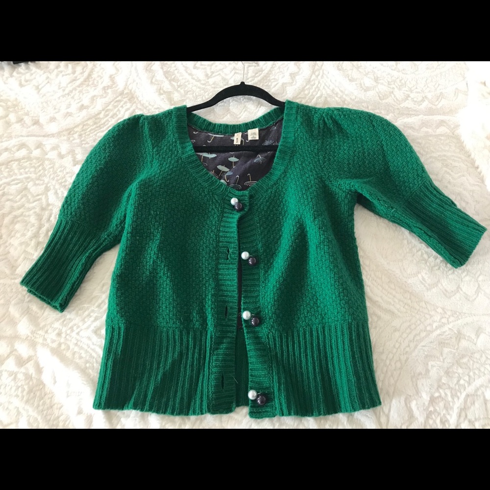 Anthropologie Moth Sweater Cardigan